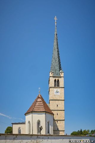 Gemeinde Aschau Landkreis Mühldorf Pfarrkirche Mariä Himmelfahrt (Dirschl Johann) Deutschland MÜ